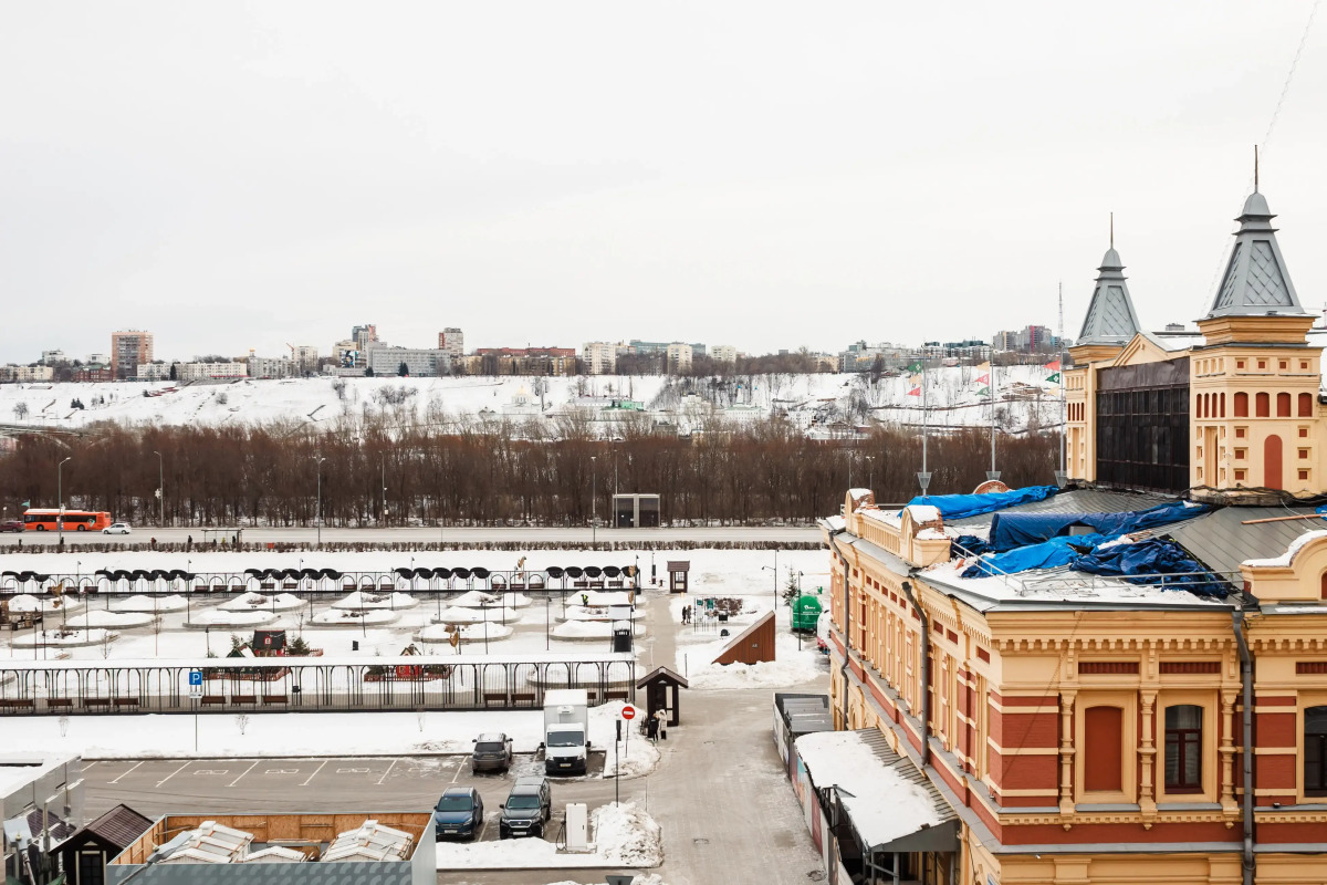 Квартира с видом на Нижегородскую ярмарку