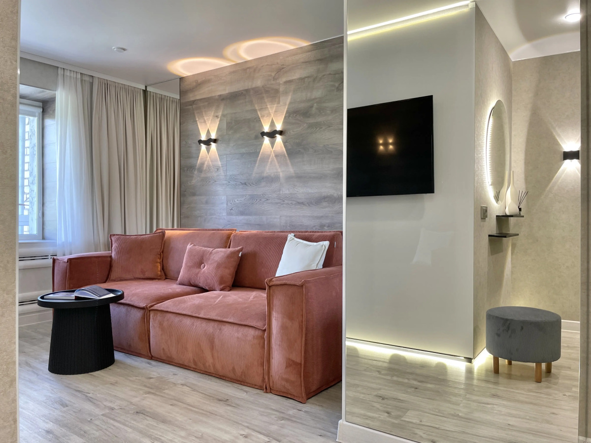 Апартаменты Стильные с Панорамным Видом