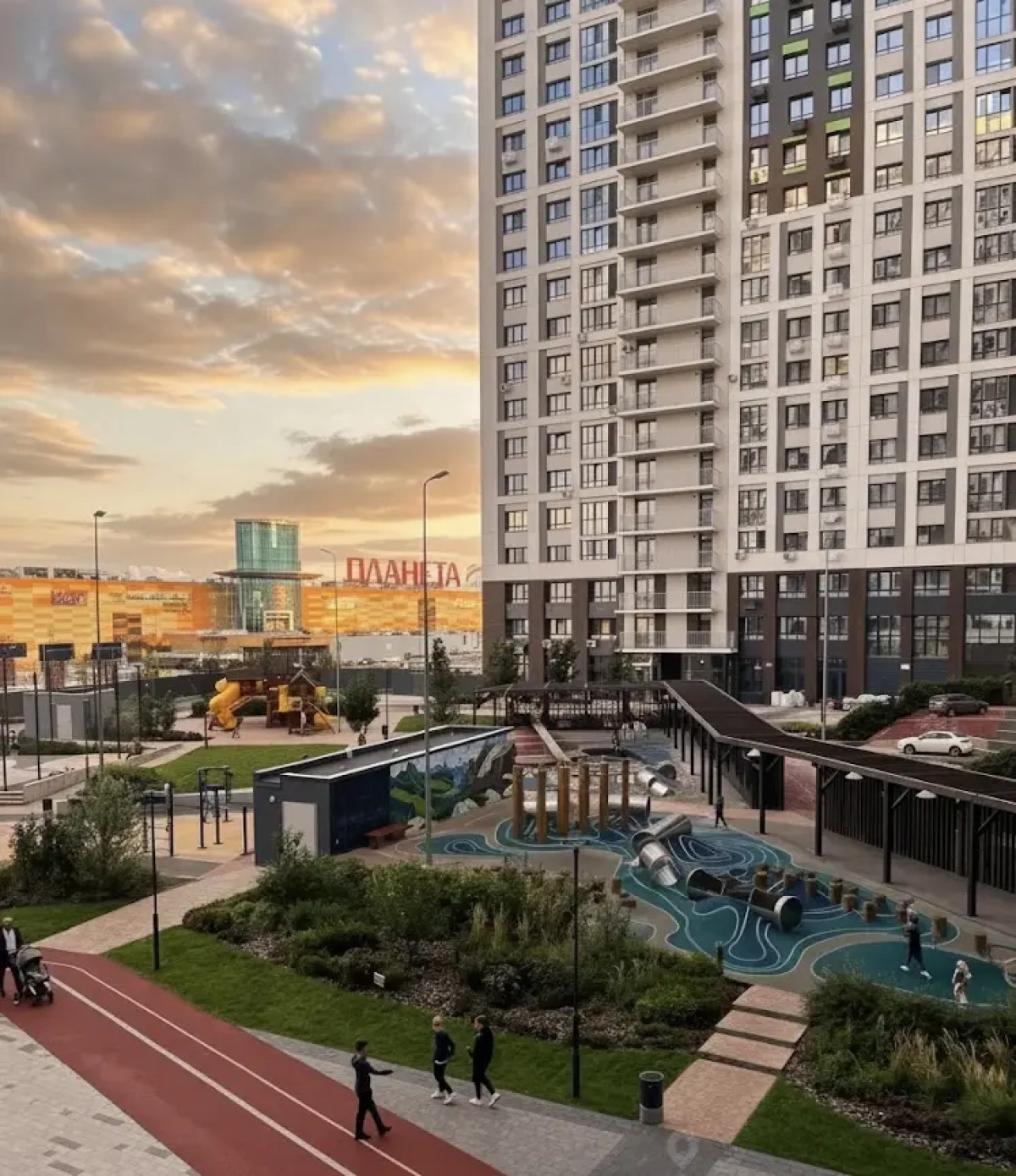 Апартаменты рядом с ТРЦ Планета