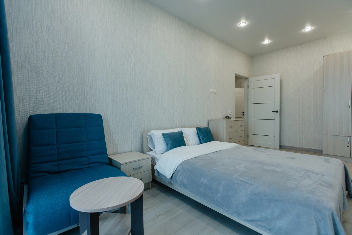 Квартира Комфортная Двухкомнатная с Видом на Реку