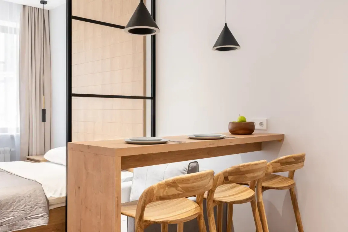 Апартаменты Делюкс с барной стойкой Модерн Дизайн у Динамо