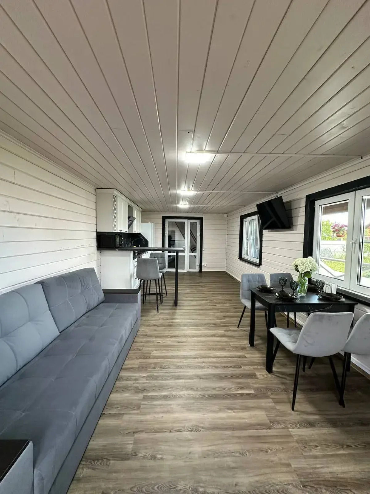 Частный дом с сауной в д. Горные Морины