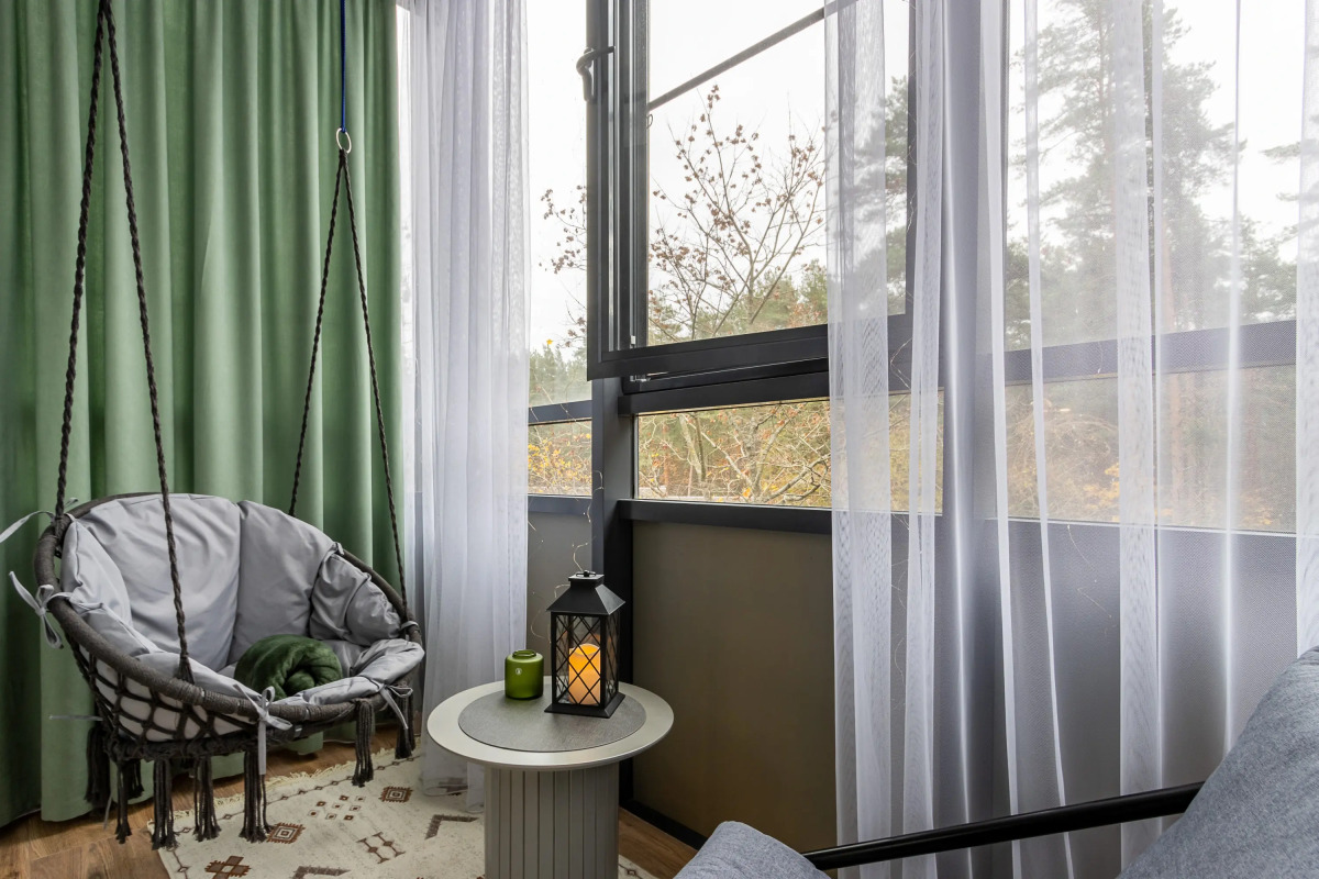 Квартира Студия с Качелью в Зеленогорске