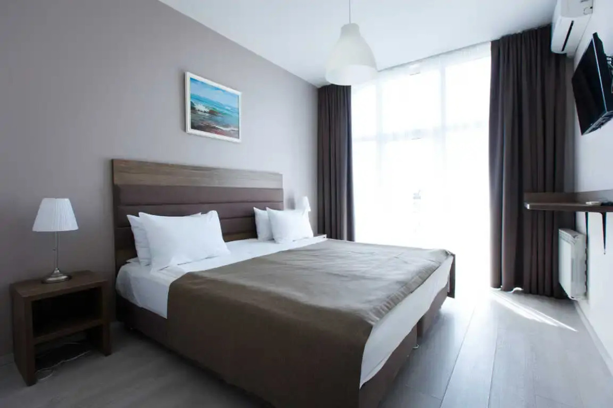 Апартаменты с видом на море и с балконом