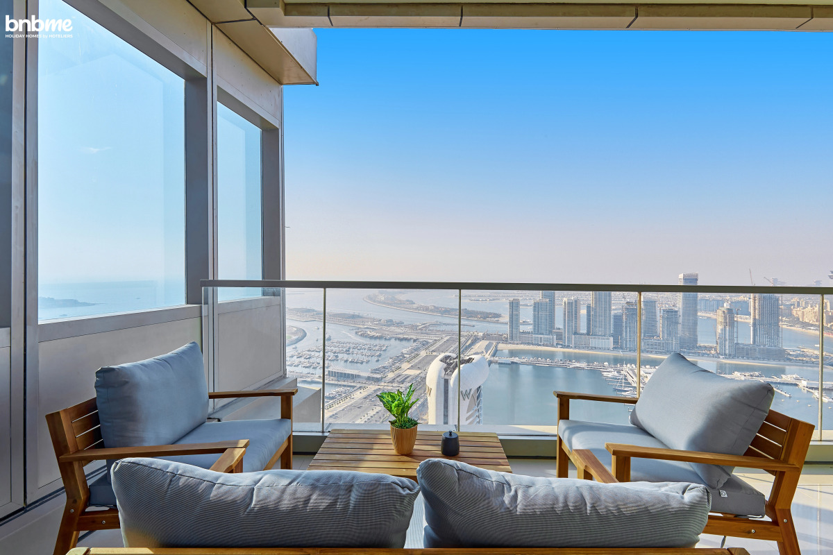 Апартаменты Bnbmehomes 54th Floor Sea View Heart of Marina - 5407