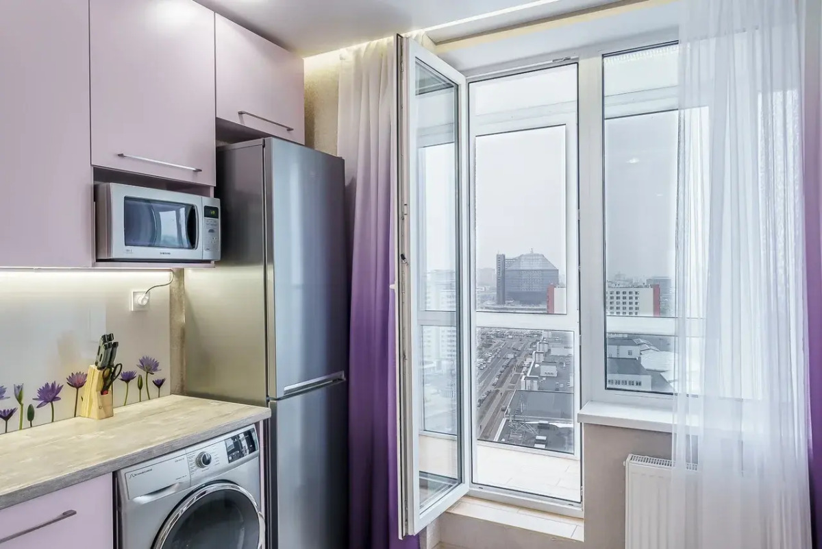 Апартаменты В новостройке на высоком этаже