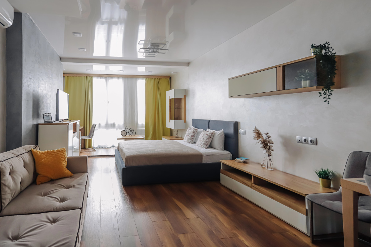 Апартаменты Lalapart Aspen Wood четрырехместная студия у метро Дмитровская