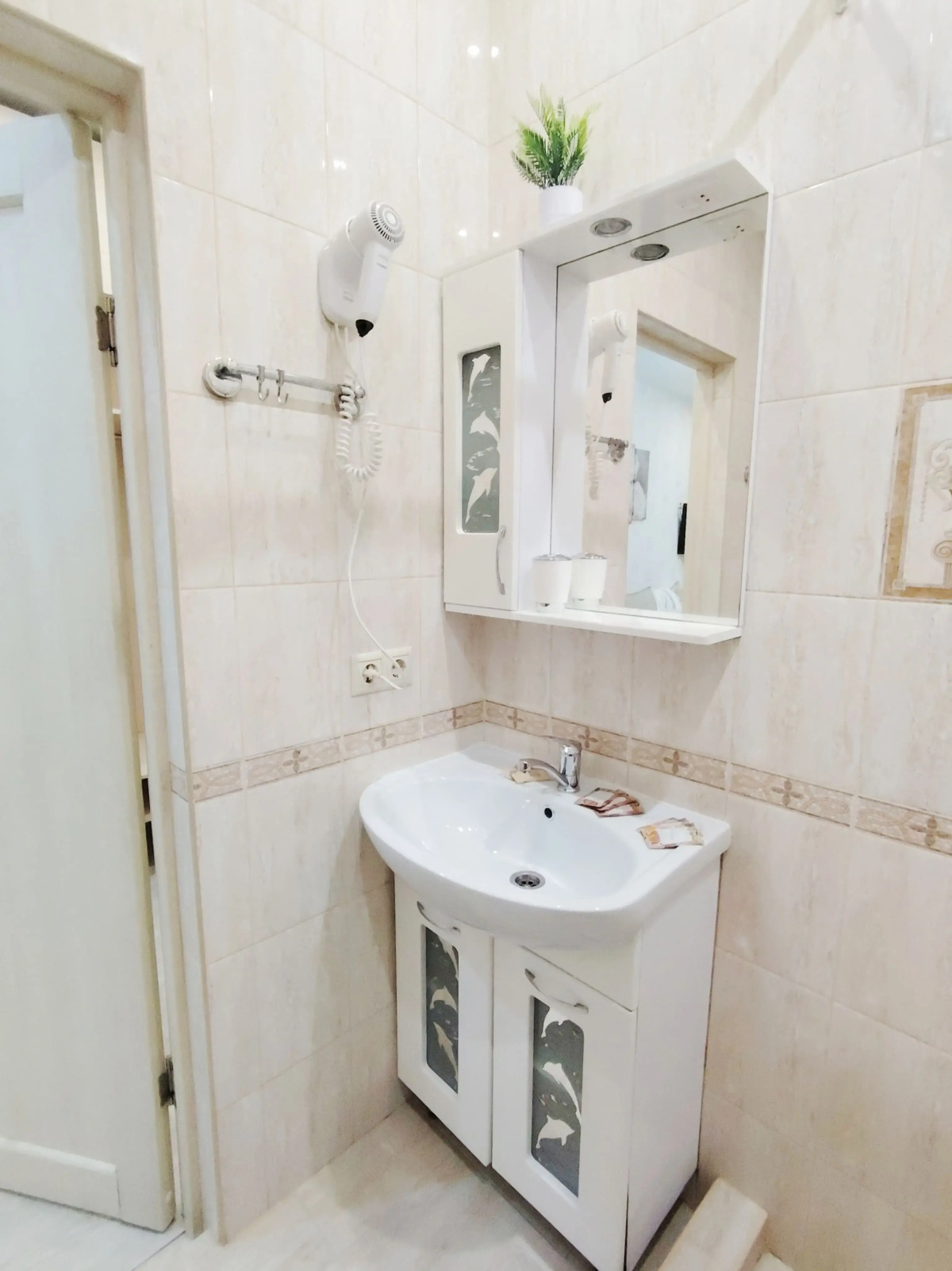 Квартира студия для 3х человек с кухонной зоной рядом с Олимпийским парком