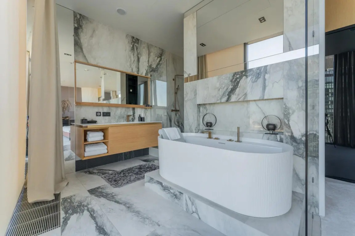 Лучший угловой апартамент New level City на 78 этаже