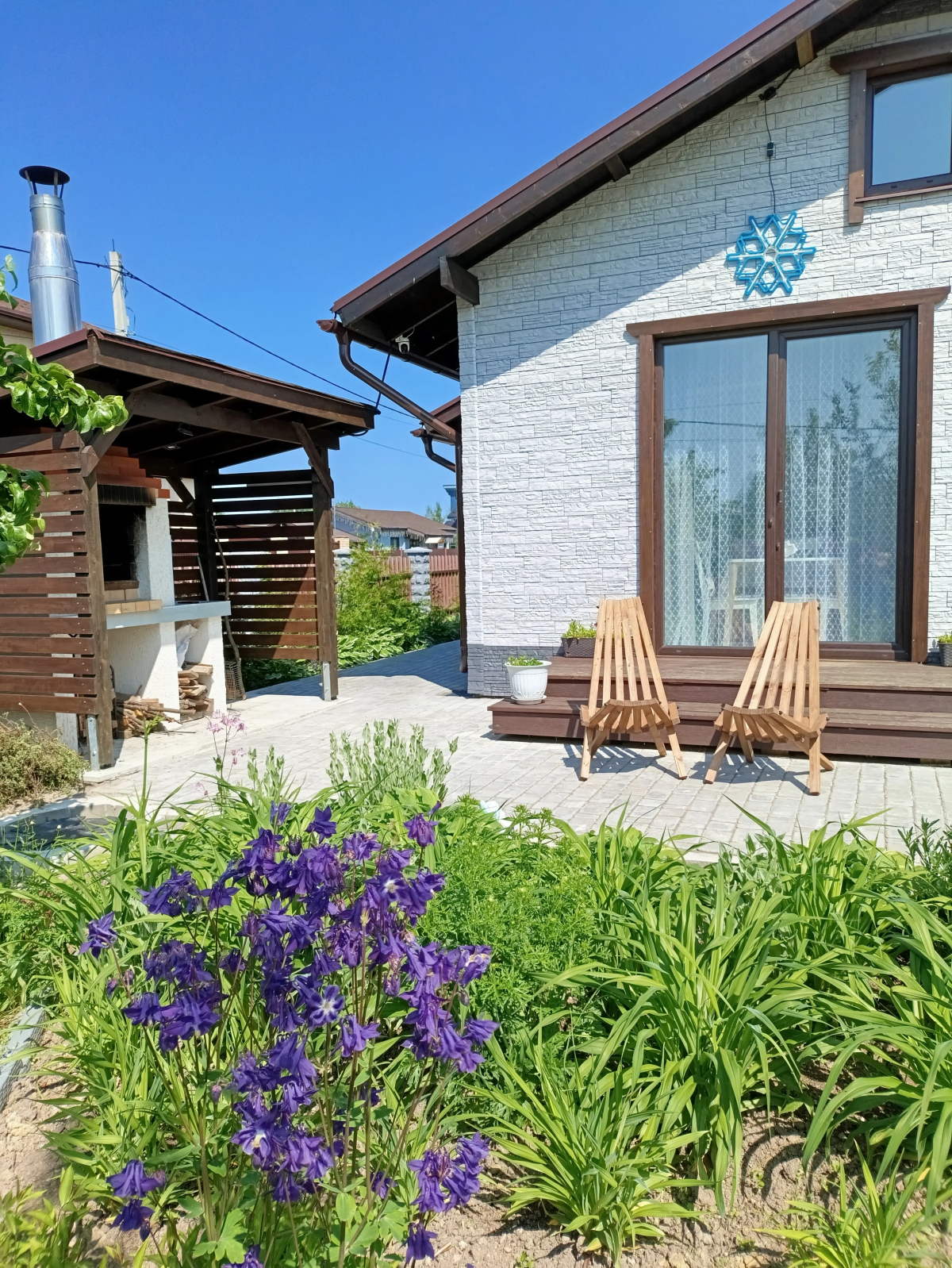 Частный дом с видом на сад в д. Санино