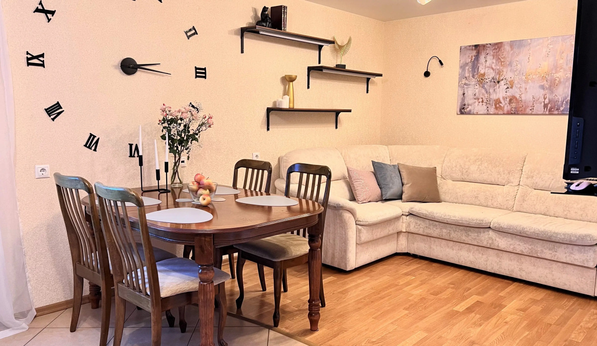 Квартира Функциональная квартира 53 кв.м. в удобном месте