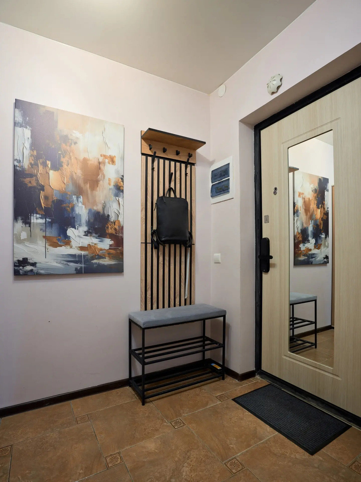 Квартира Студия Бирюза в 3 минутах пешком от метро Лесная