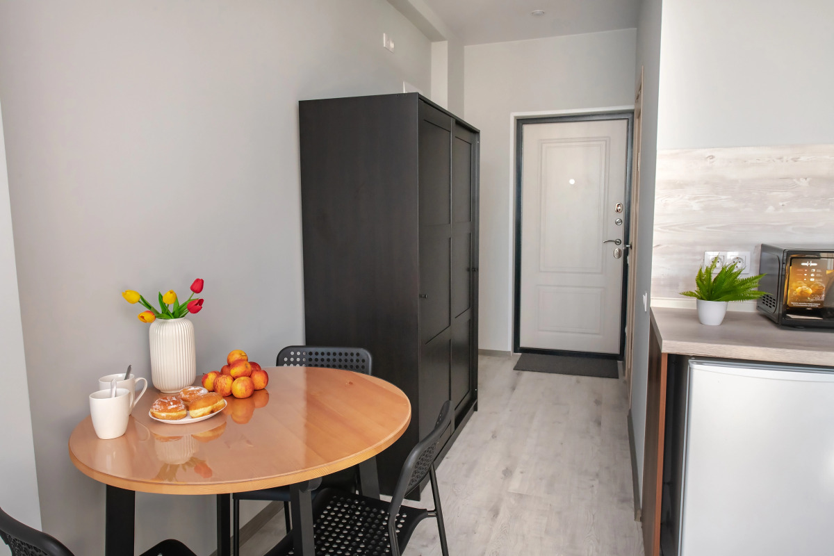 Уютная квартира-студия с шикарным Видом на море и мост