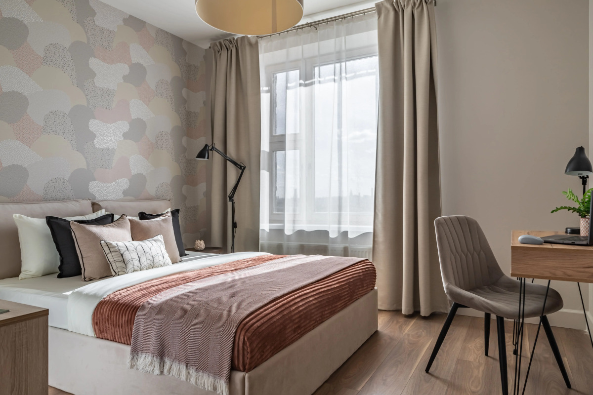 Квартира Moscow Deluxe Apartments Family suite city view-2