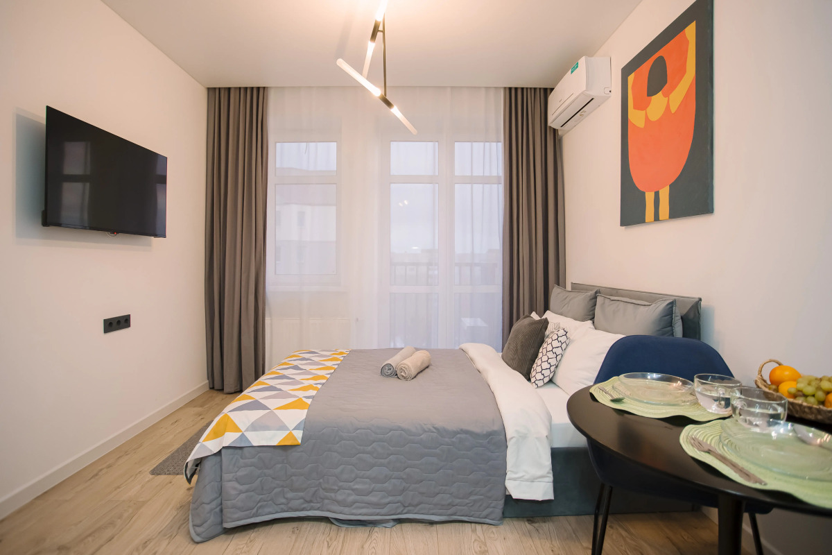 Апартаменты Сердце Ярославля Grey