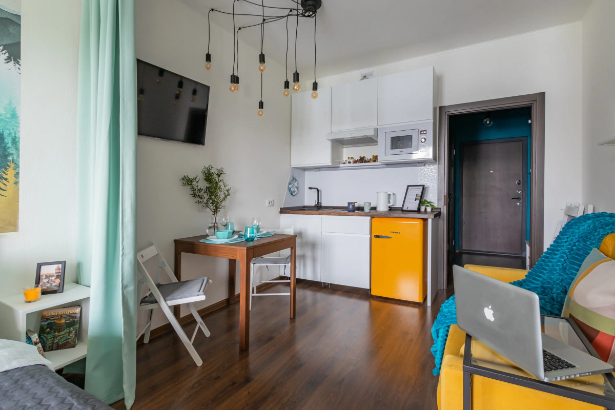 Апартаменты в 8 мин от метро для 4 гостей