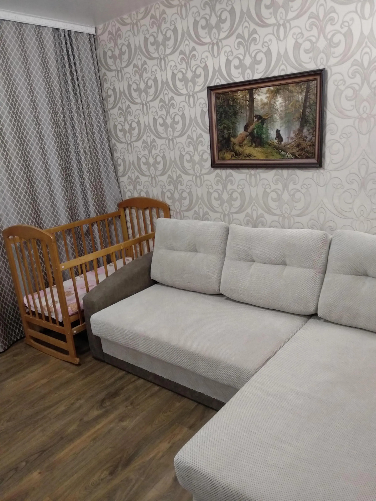 Апартаменты Уютная Двухкомнатная Квартира со Свежим Ремонтом