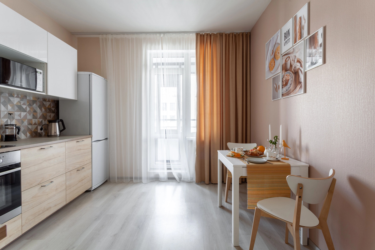 Апартаменты Prudius Apart двухкомнатные у СКА арены