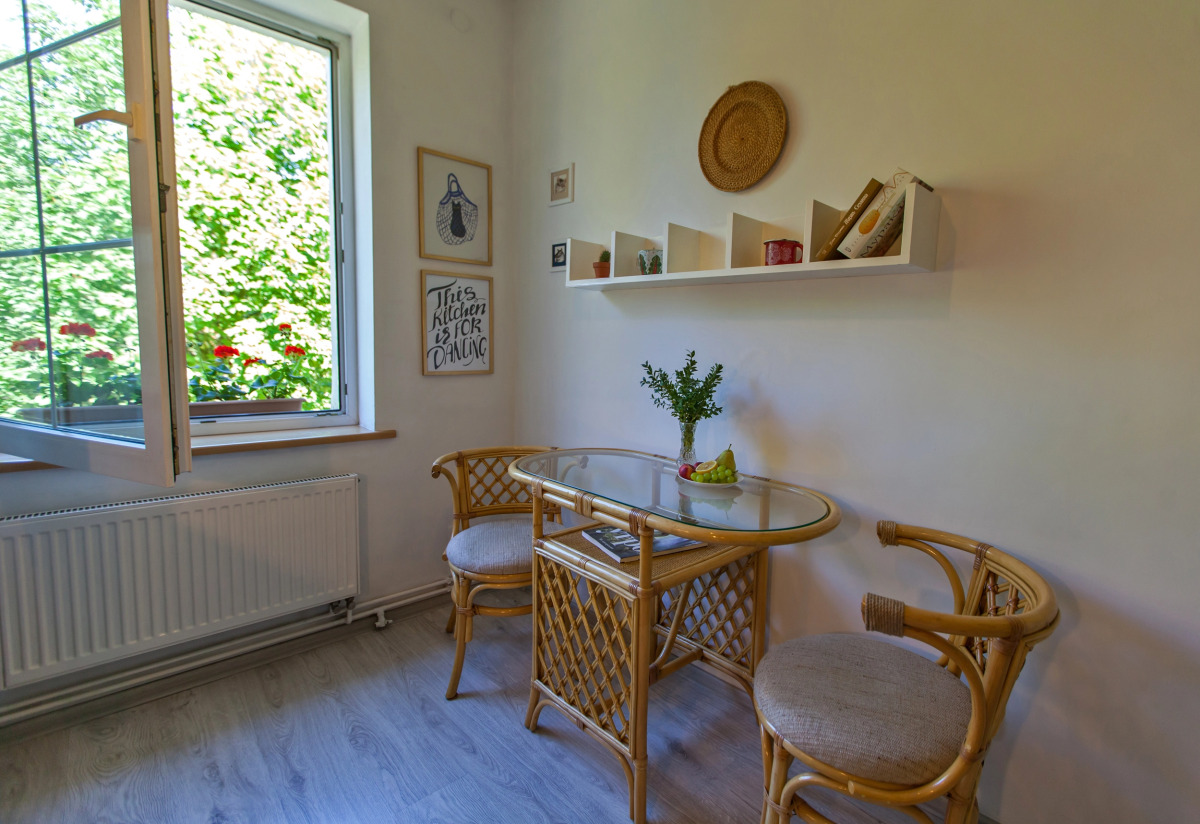 Апартаменты с камином в Амалиенау