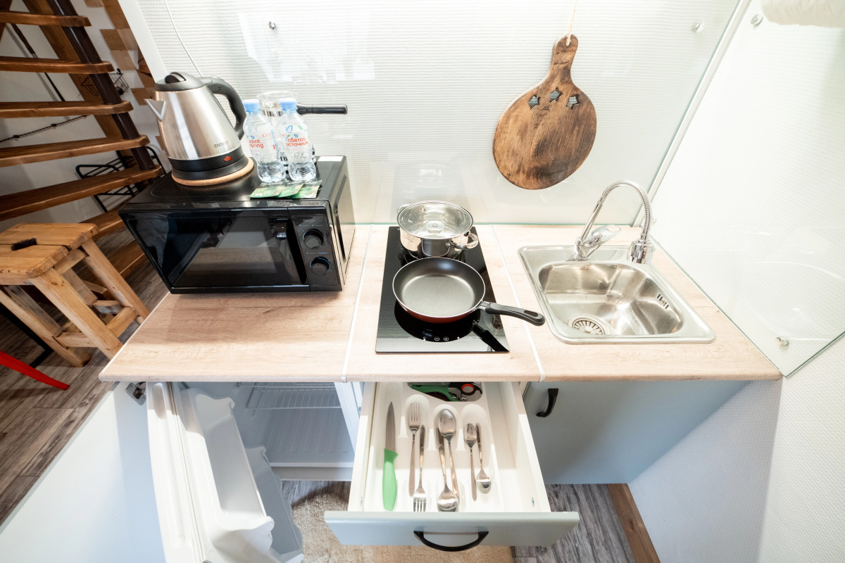 Квартира Студия Охотничий домик  в Центре Красноярска