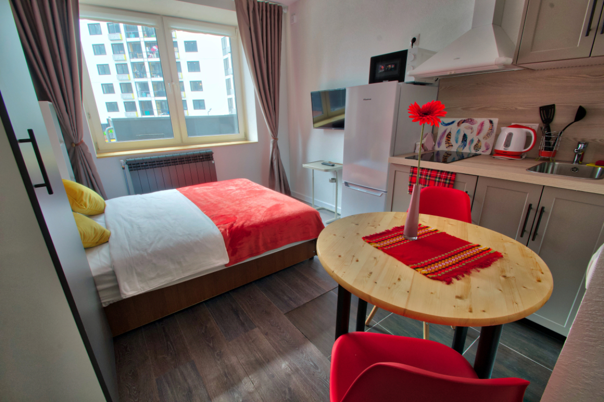 Апартаменты Стандартные с Видом на Город Василия Ощепкова 1