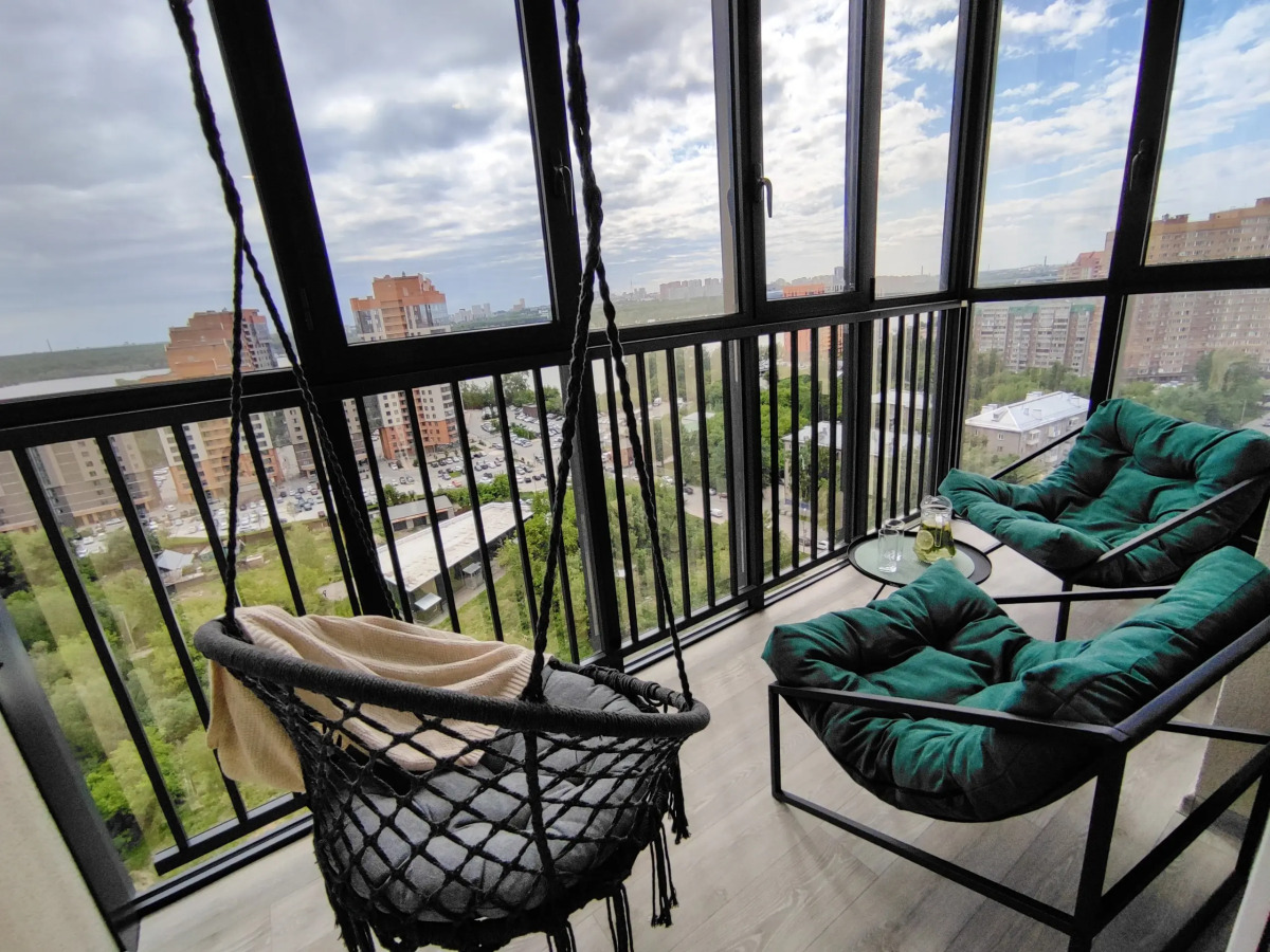 Квартира Двухкомнатная с видом на реку