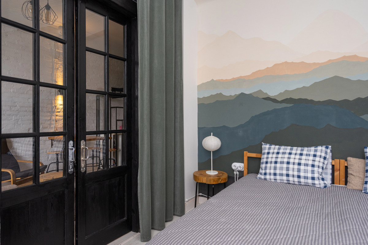 Квартира Двухуровневая с Сауной и Камином