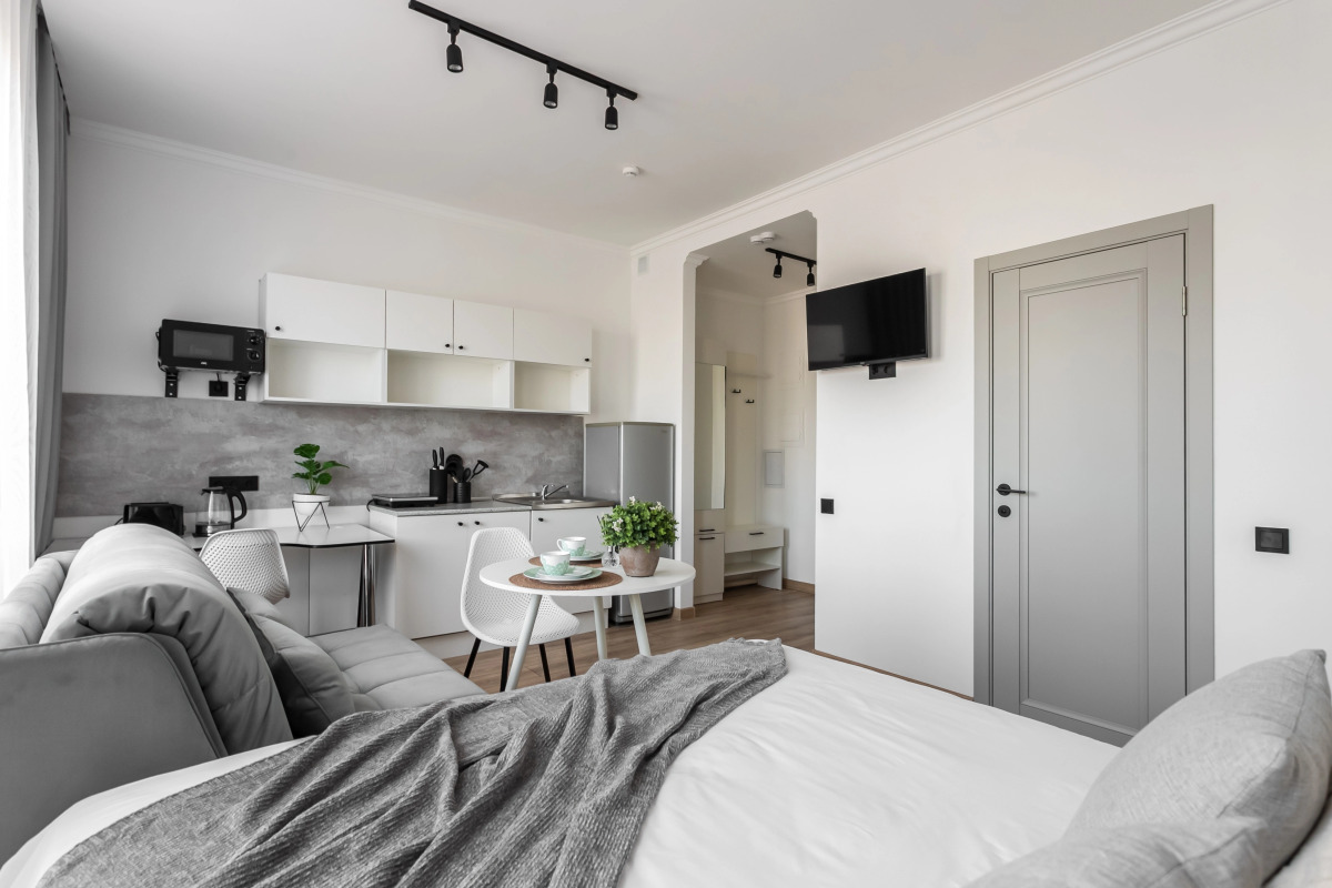 Квартира Новая светлая студия в ЖК бизнес класса Метрополия в центре Москвы