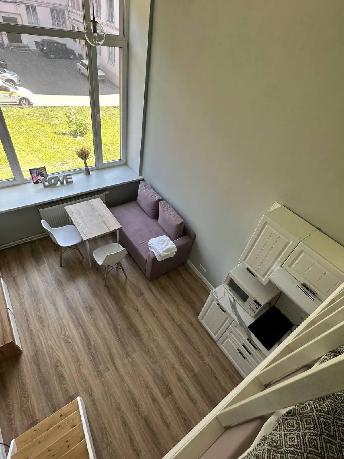 Двухуровневые апартаменты Pink Powder у метро Бауманская