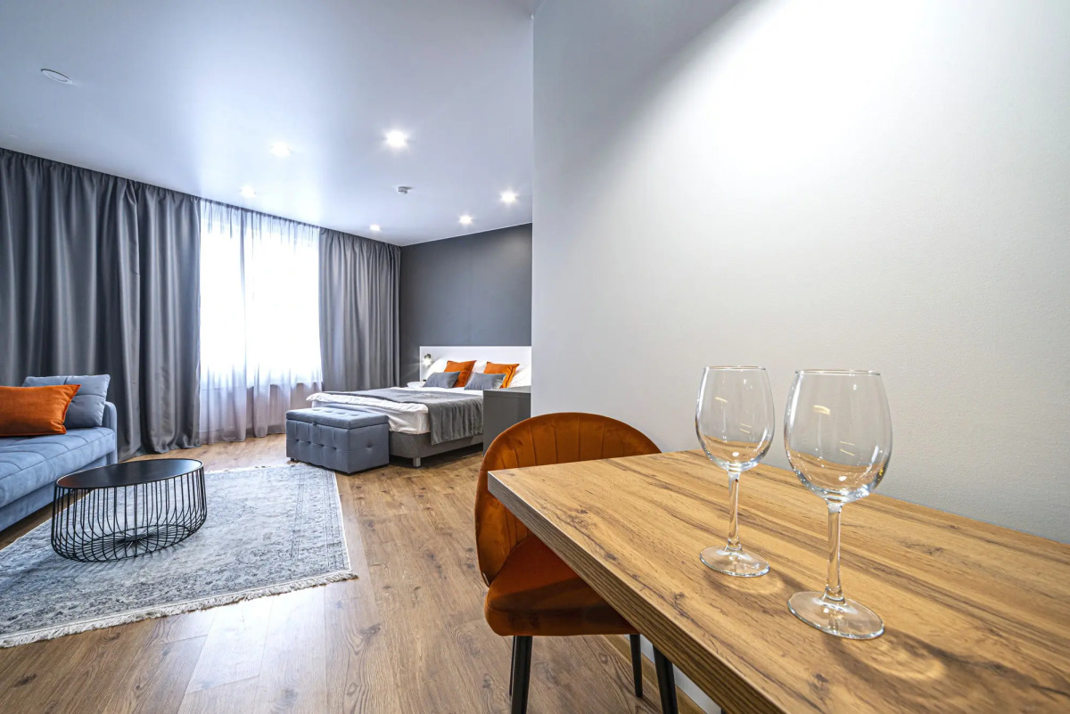 Апартаменты Апартаменты-Студия на Киевской