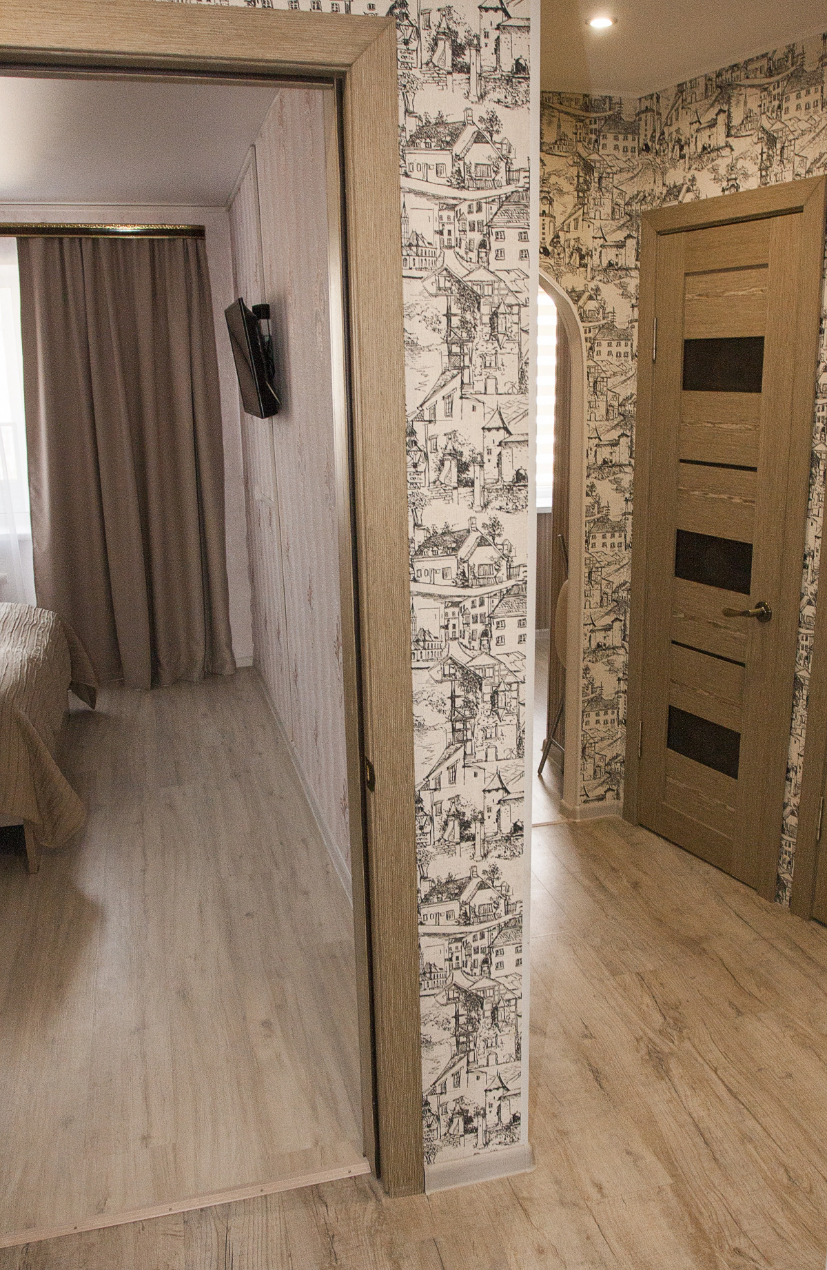 Апартаменты 2-комнатные с 1 спальней №1