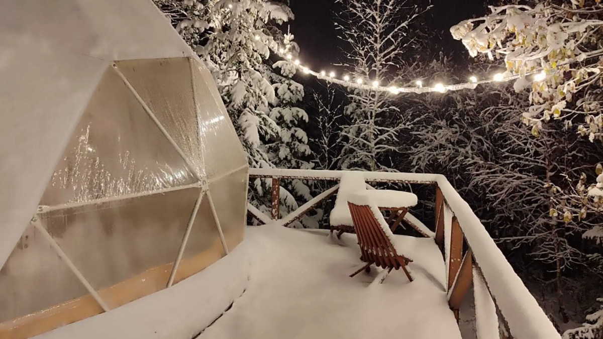 Глэмпинг Grey Home