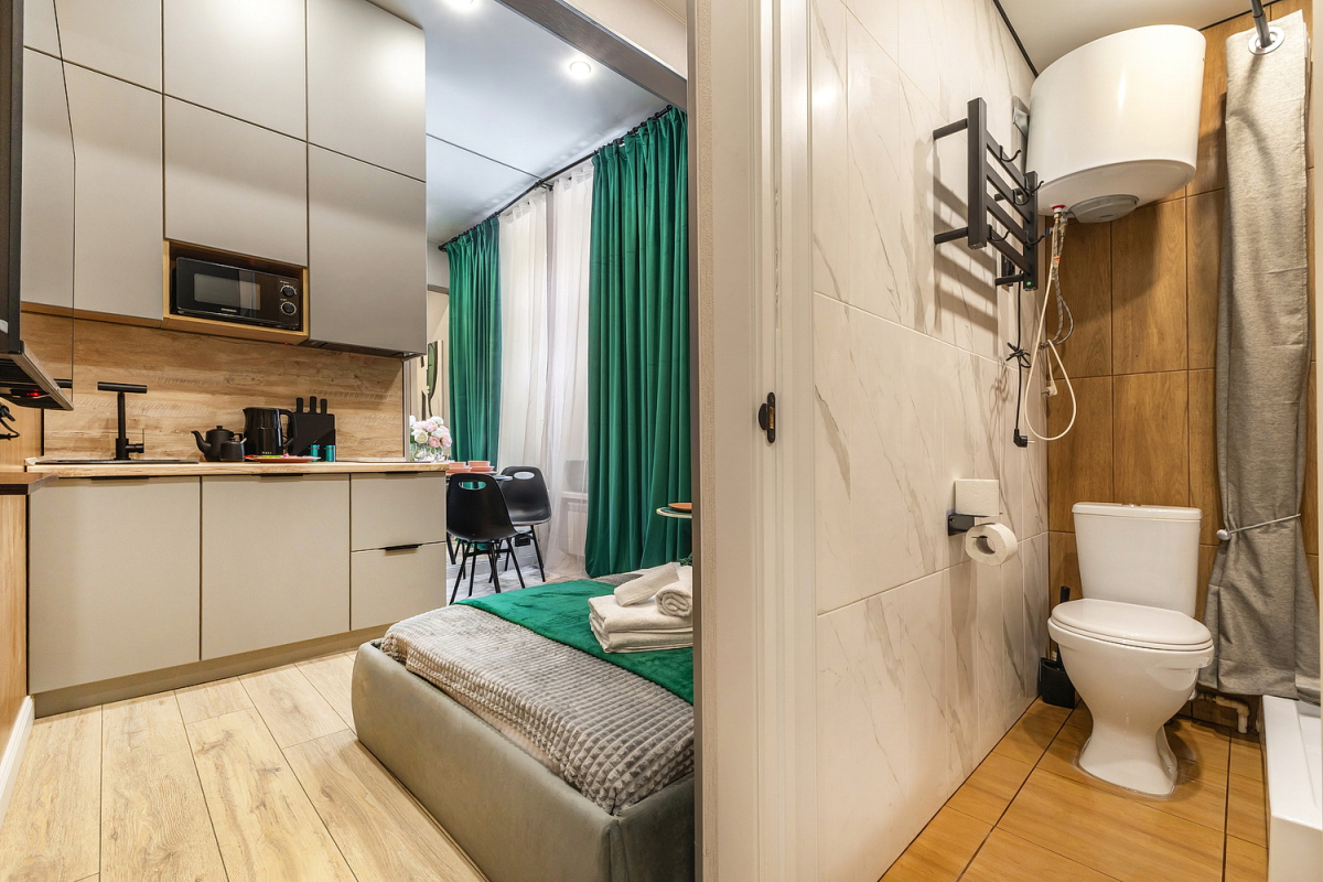 Квартира Апартаменты Два города рядом с метро Каширское