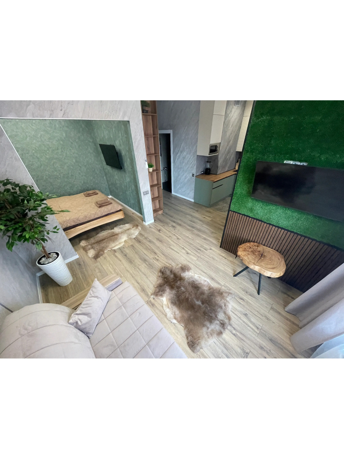 Квартира студия уютная в Кисловодске