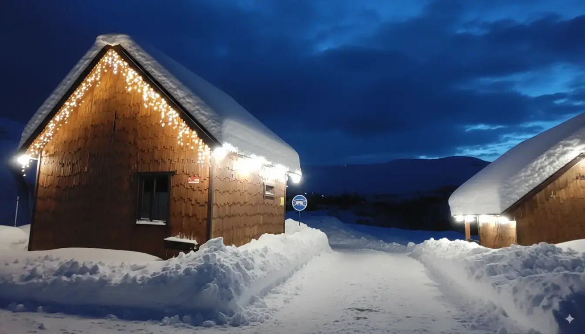 Частный дом в живописном месте в 5 мин от горы