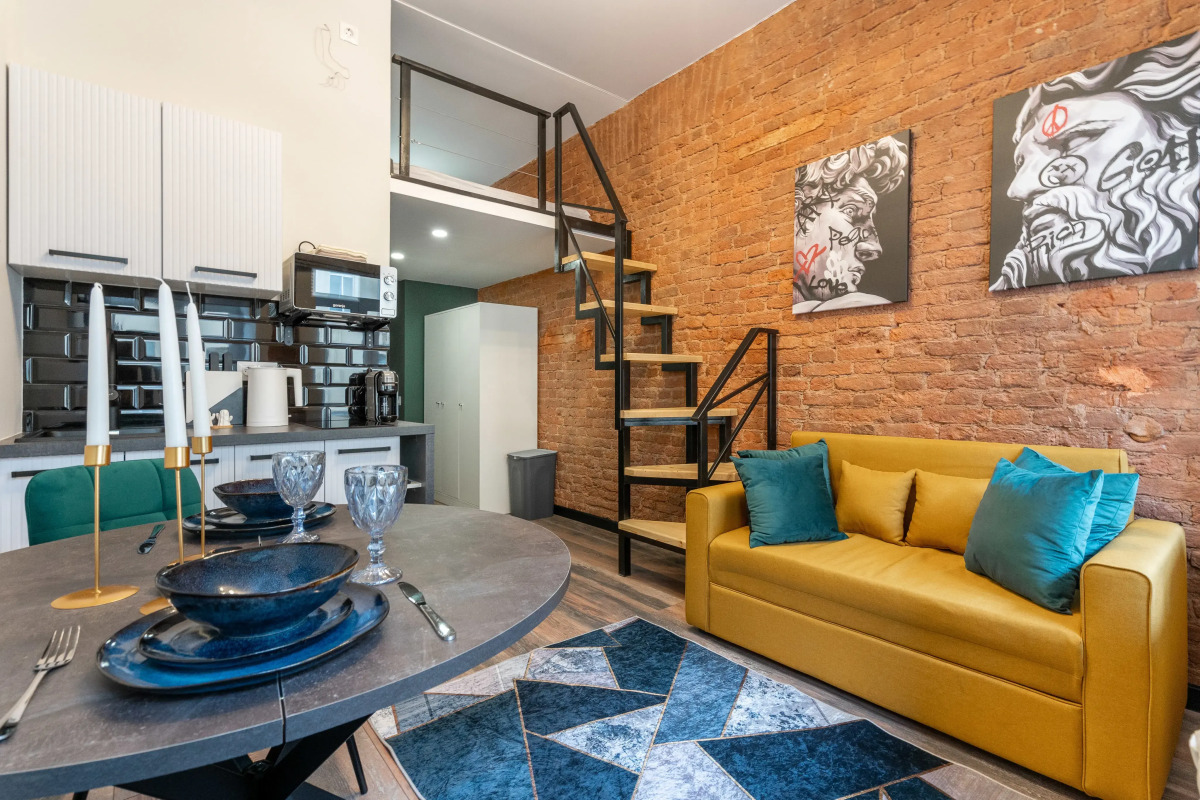 Квартира Светлая студия