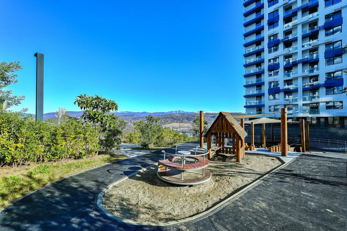 Квартира Студия с Балконом и Видом на Море