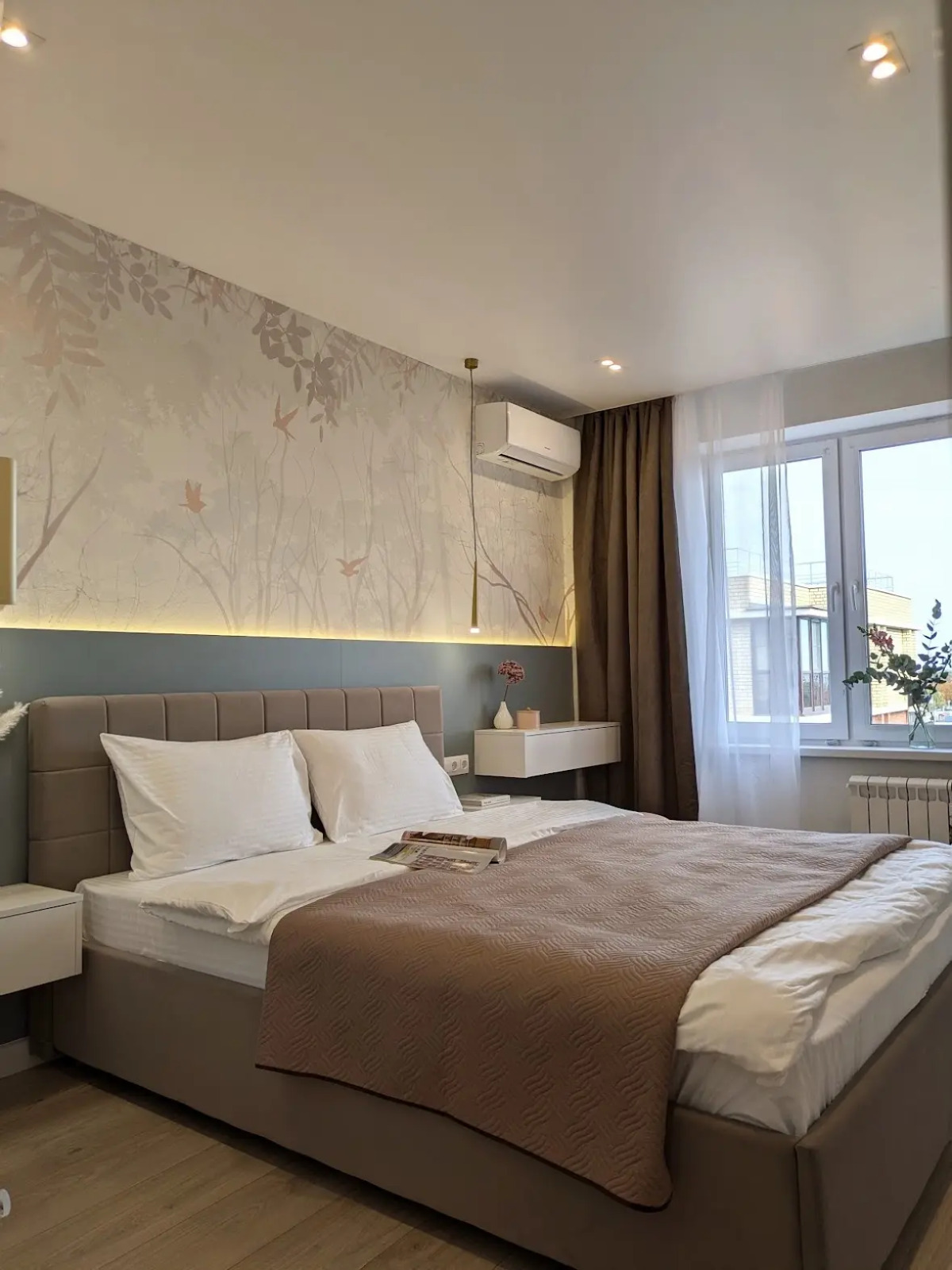 Апартаменты Уютная евродвушка