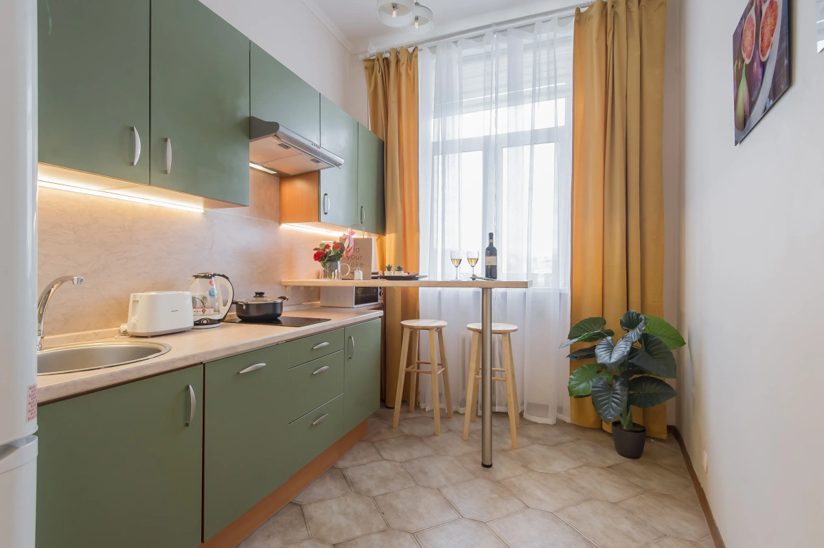 Квартира GM Apartments Стильная Трехкомнатная на Бульварном кольце