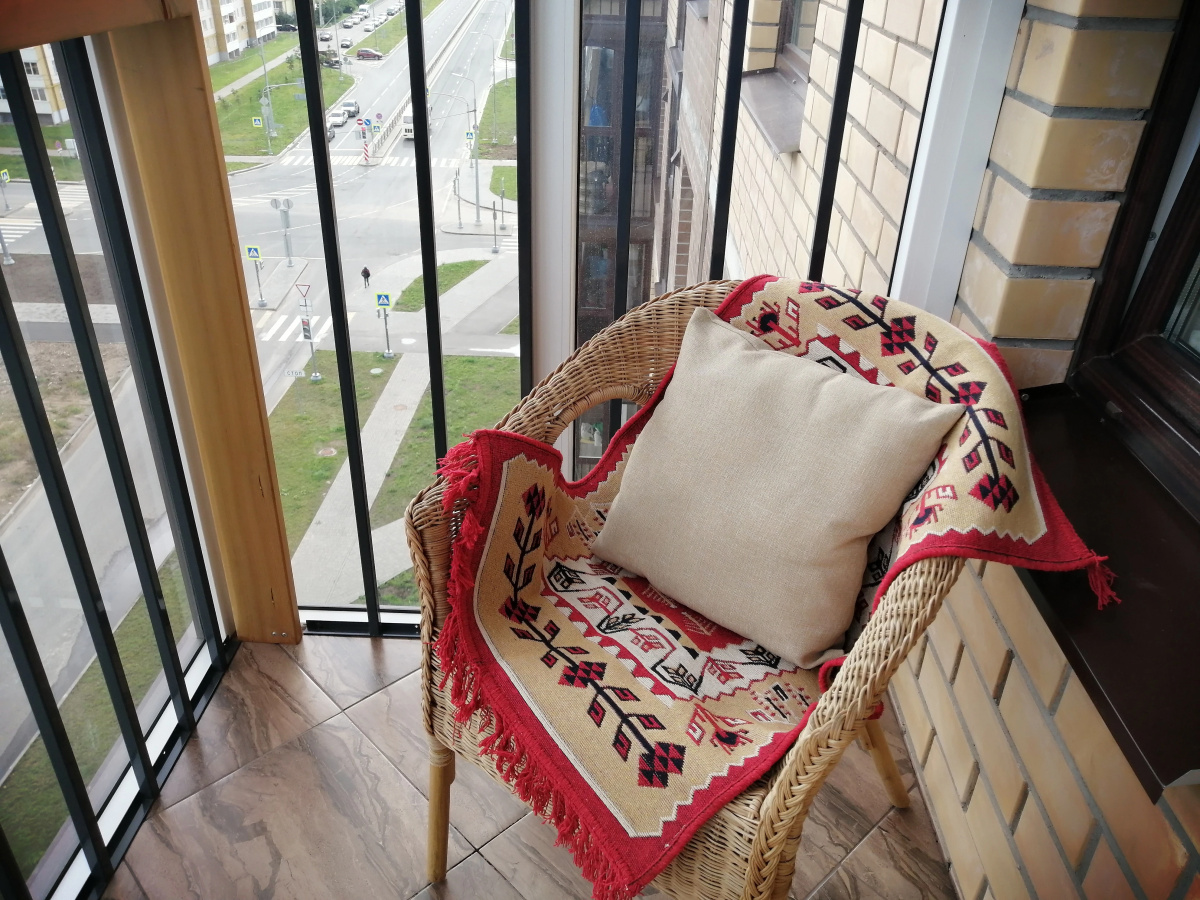 Квартира Студия с видом на город