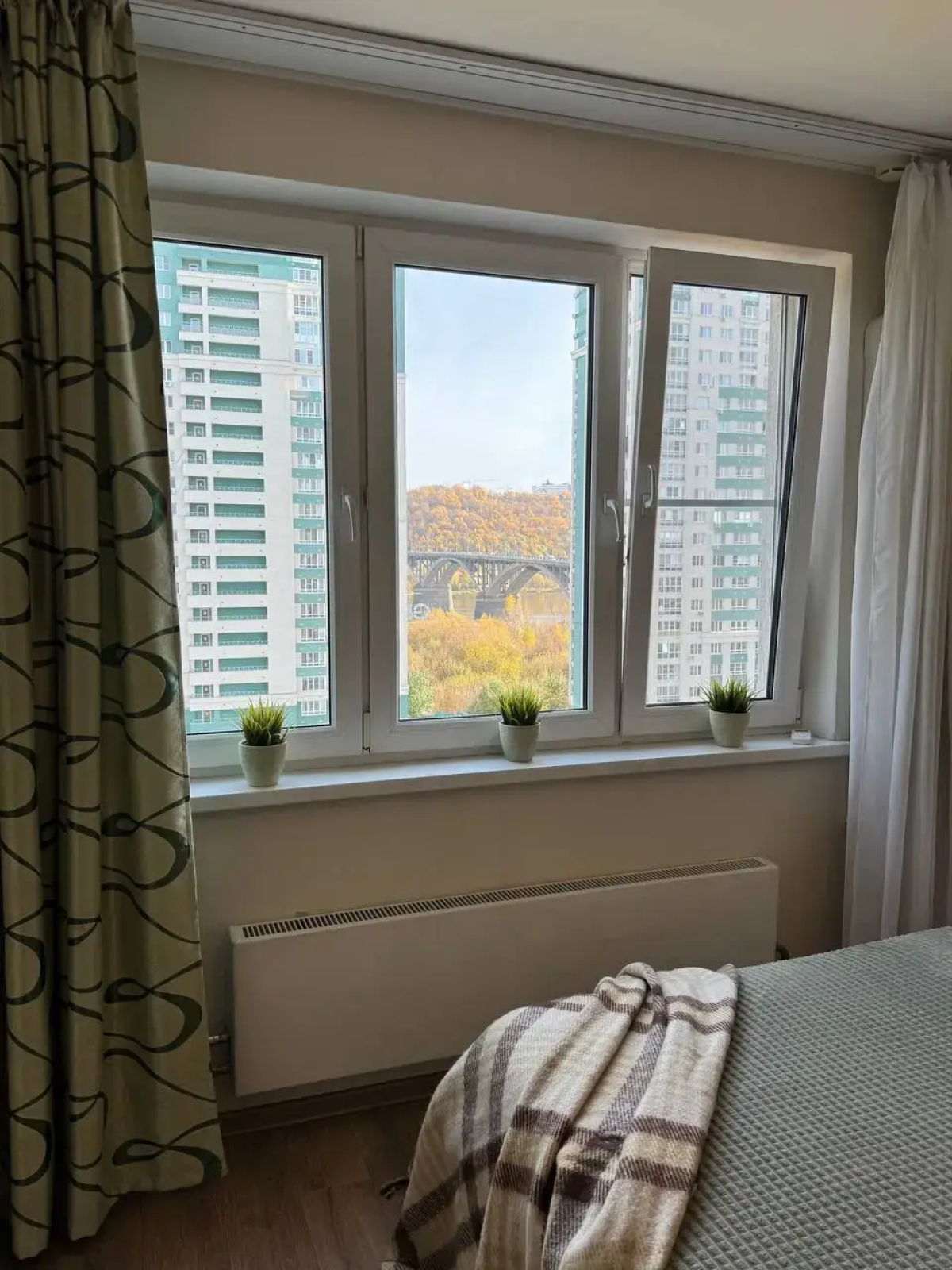 Квартира КвартРента НН с видом на Оку. Географический центр Н.Новгорода