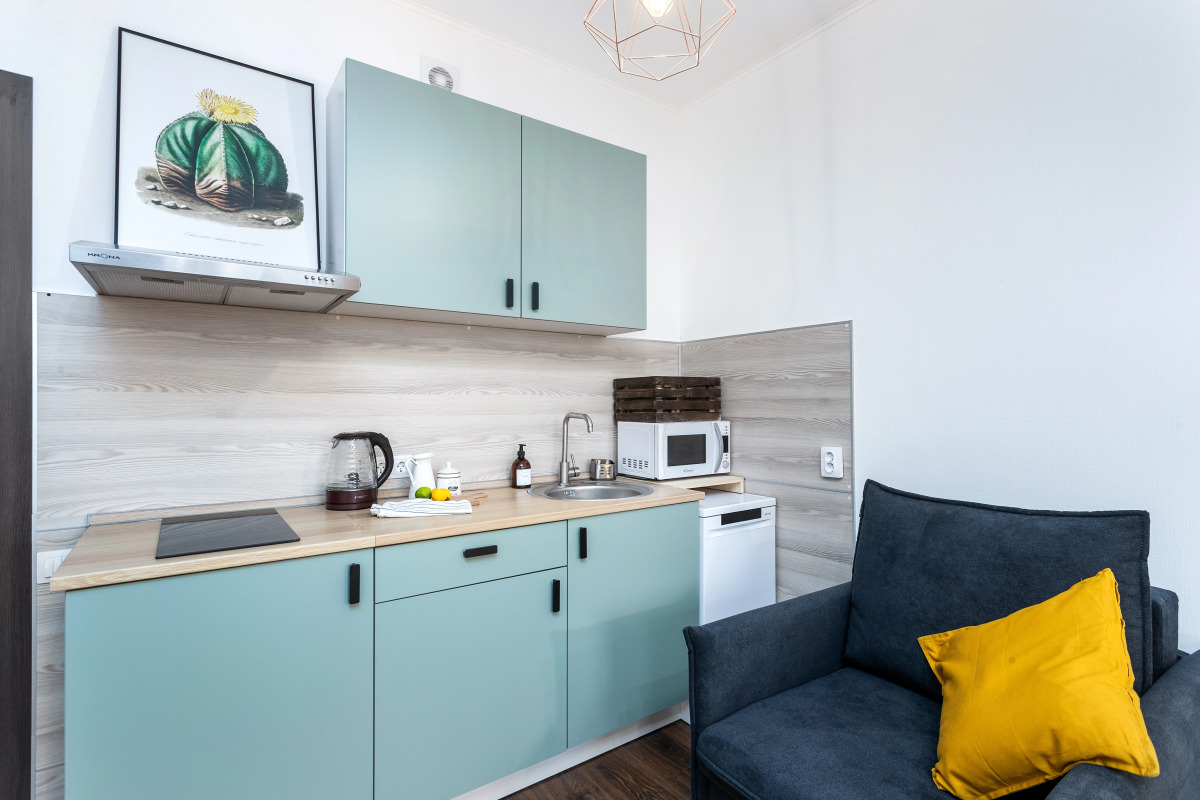 Апартаменты Арт Лайн Moderna Яркая Студия