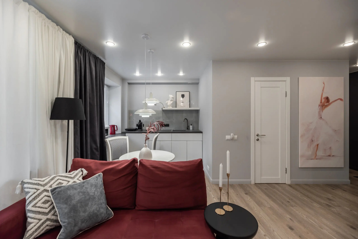 Апартаменты Студия Bordo в Самом Сердце Саратова