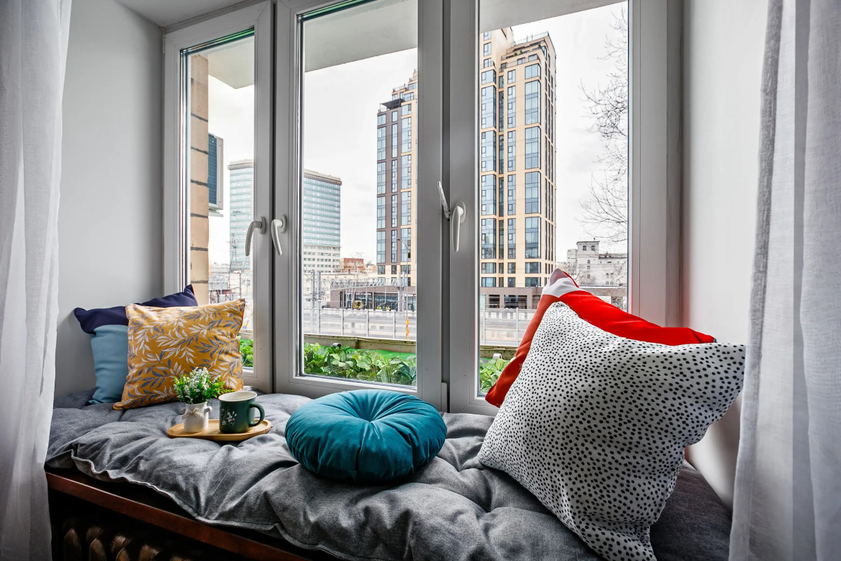 Апартаменты Butyrsky Cozy with Terrace, Parking and King-size Bed