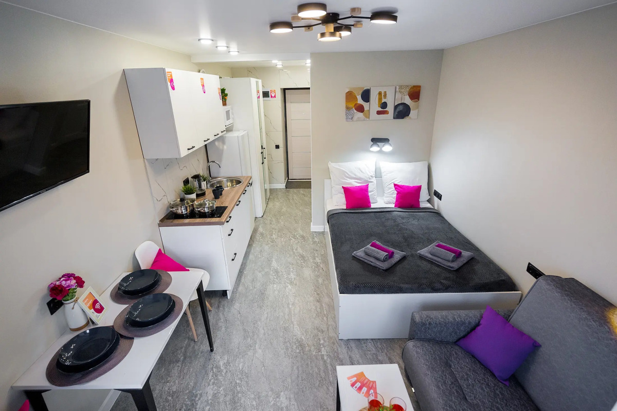 Апартаменты Студия на Донской 9 ночей Иркутск