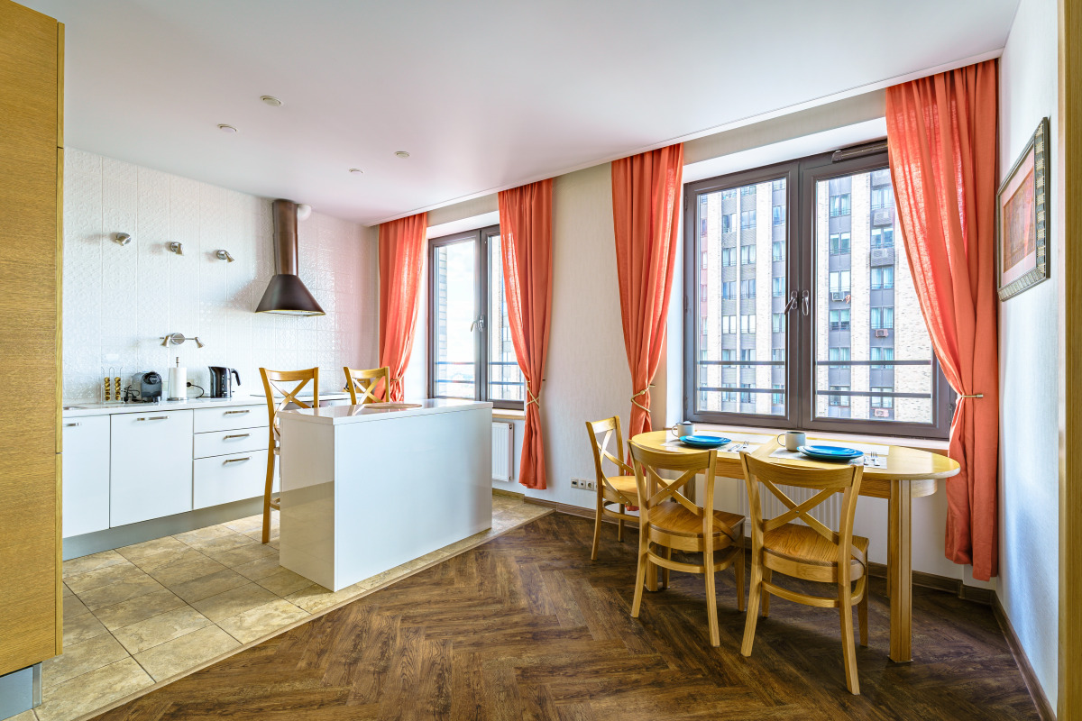 Квартира Lalapart Vintage House с отдельным рабочим кабинетом в небоскребе