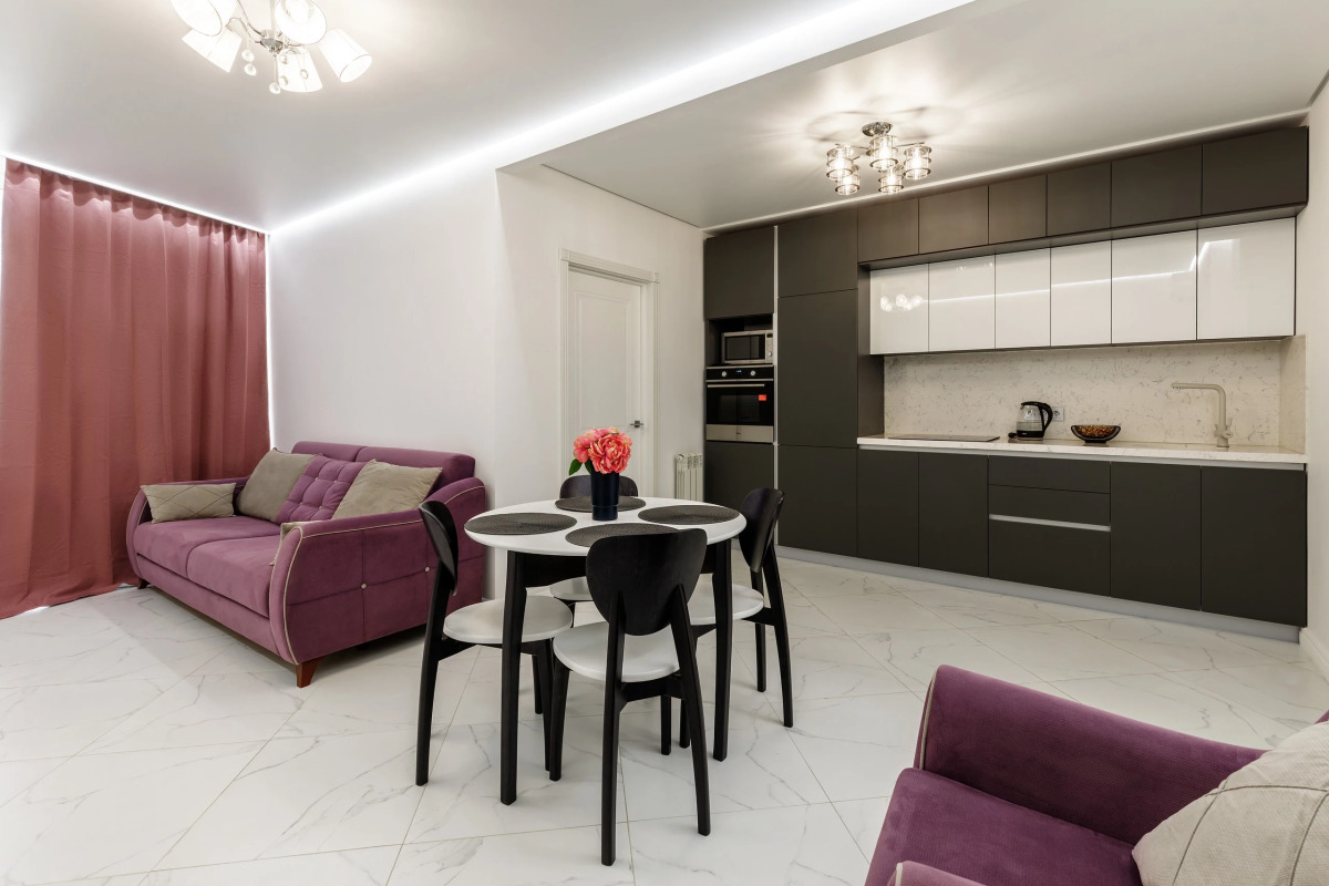 Двухкомнатные апартаменты LUX  с видом на ДОН №7