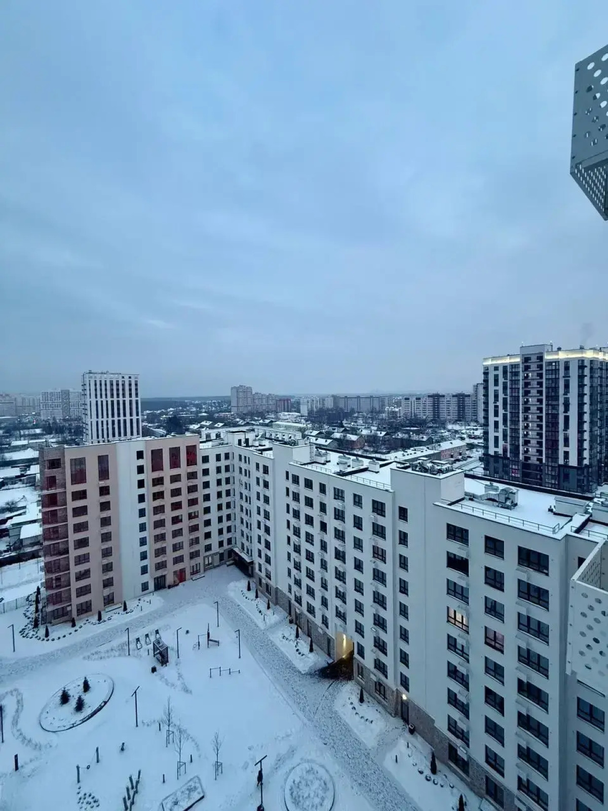 Квартира Новая с Потрясающим Видом на Город