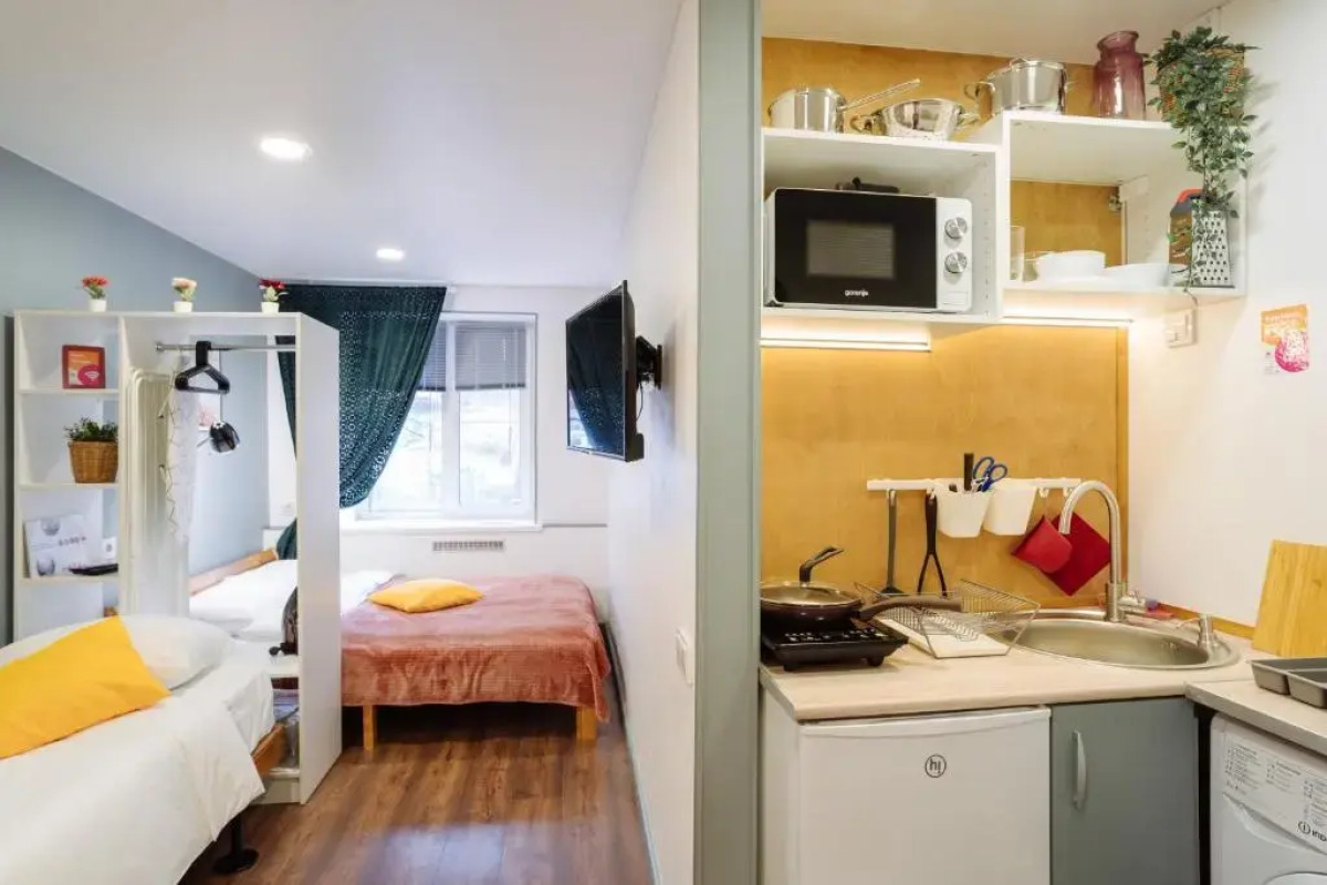 Апартаменты «9 ночей» в центре Петрозаводска, Шотмана 3 №1