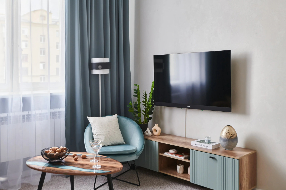 Квартира GM Apartments Тихая и уютная Трехкомнатная на Краснопресненской набережной